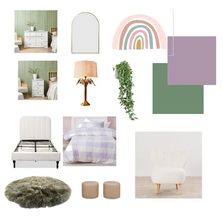 Sample Board Girls room Interior Design Mood Board by nathaliefayeinteriors on Style Sourcebook