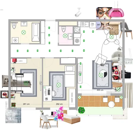 diplomski rad Interior Design Mood Board by niffler007 on Style Sourcebook