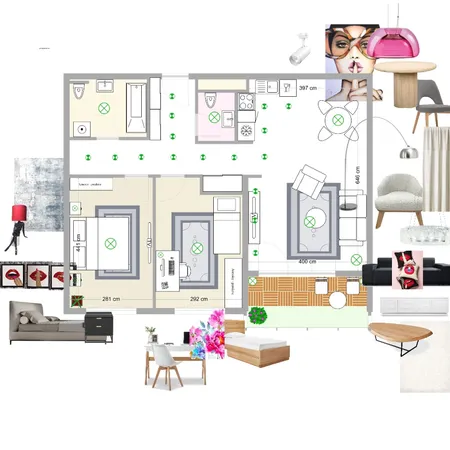 diplomski rad Interior Design Mood Board by niffler007 on Style Sourcebook