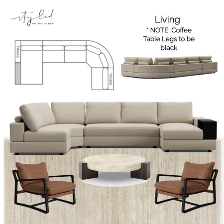 Schultz - Living Interior Design Mood Board by Styled Interior Design on Style Sourcebook