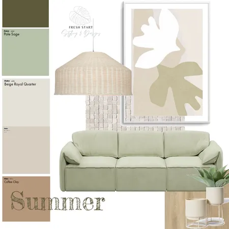 Summer 3 Interior Design Mood Board by Fresh Start Styling & Designs