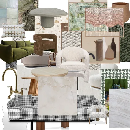 Livingbrownandgreen Interior Design Mood Board by vaidachod@gmail.com on Style Sourcebook
