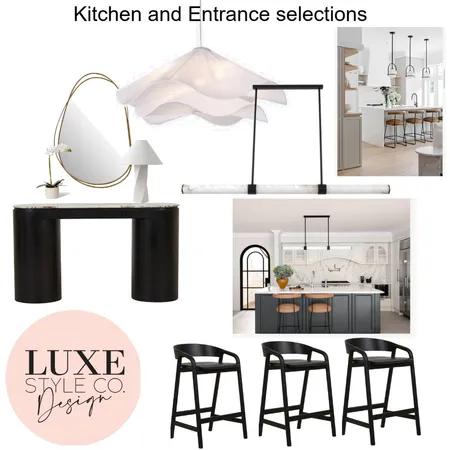 Opulent classic entrance and kitchen selections Interior Design Mood Board by Luxe Style Co. on Style Sourcebook