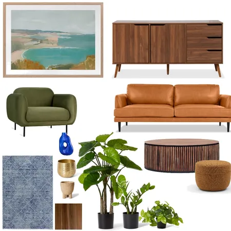 mid century modern Interior Design Mood Board by samira.fallah.93@gmail.com on Style Sourcebook