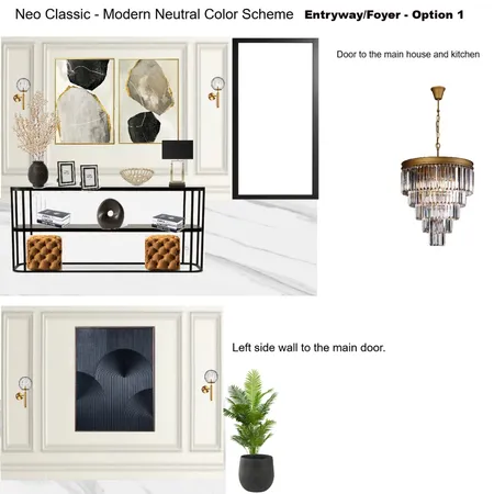 Main Entry/Foyer Interior Design Mood Board by Asma Murekatete on Style Sourcebook