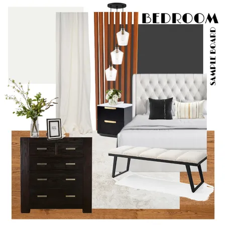 bedroom sample board Interior Design Mood Board by HaneenDwellingDreams on Style Sourcebook