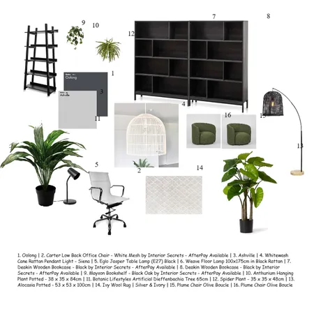 Office Interior Design Mood Board by SemSo Interior Design on Style Sourcebook