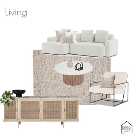 Living - Golden Interior Design Mood Board by House 2 Home Styling on Style Sourcebook