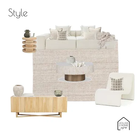 Living Room 2 - Golden Interior Design Mood Board by House 2 Home Styling on Style Sourcebook