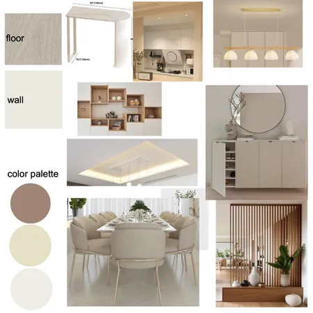 dining Interior Design Mood Board by habdelmoneem@outlook.com on Style Sourcebook