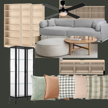 Cain Home Theatre Interior Design Mood Board by Kemina Interior Styling on Style Sourcebook