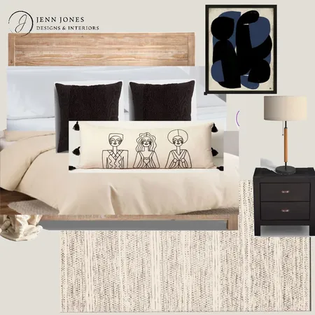 Kellie Middle Bedroom Bedding Interior Design Mood Board by Jennjonesdesigns@gmail.com on Style Sourcebook