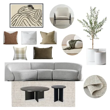 2 Hay Road - MAIN LIVING Interior Design Mood Board by Styled Home Staging on Style Sourcebook