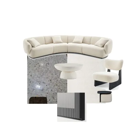 Lounge room - cream black Interior Design Mood Board by JesSib on Style Sourcebook