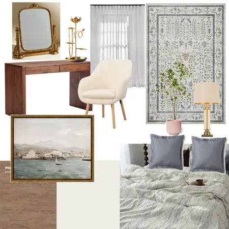 Bedroom project planning Interior Design Mood Board by lenad08 on Style Sourcebook