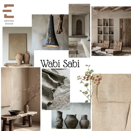 Mood Board - Wabi Sabi Interior Design Mood Board by Fouad on Style Sourcebook