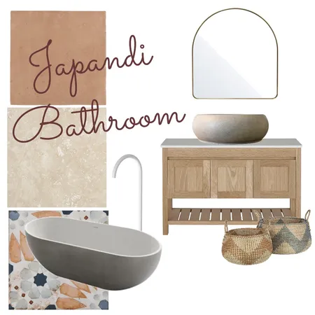 Japandi bathroom Interior Design Mood Board by Sandrasdrk on Style Sourcebook