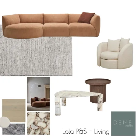Lola P&S - Living Interior Design Mood Board by Demé Interiors on Style Sourcebook