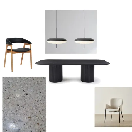 Dining room dark Interior Design Mood Board by JesSib on Style Sourcebook