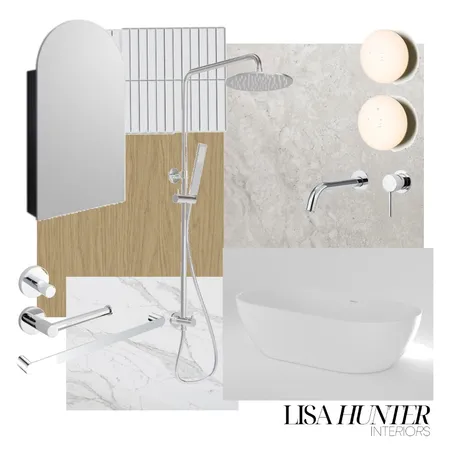 Modern Transitional - Bathroom Interior Design Mood Board by Lisa Hunter Interiors on Style Sourcebook