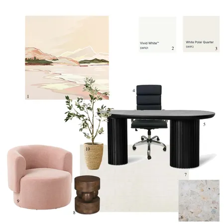 Office 1 Interior Design Mood Board by Sinead Lambert on Style Sourcebook