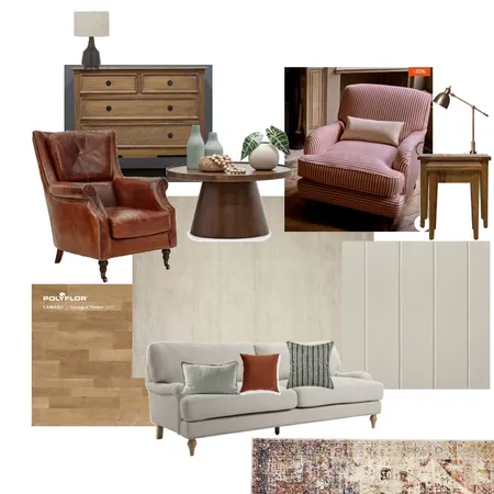 Cosy Front Room Interior Design Mood Board by tonievitts on Style Sourcebook