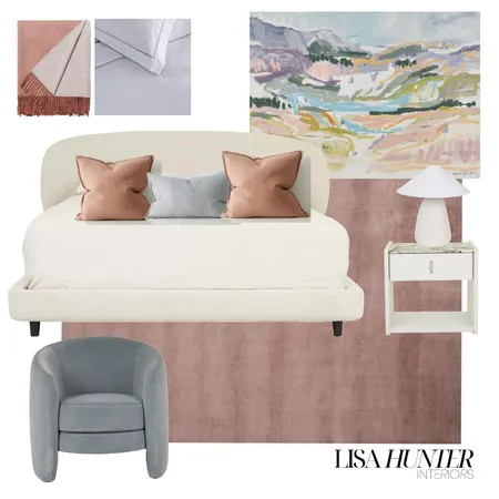 Casual Contemporary- Master Bedroom Interior Design Mood Board by Lisa Hunter Interiors on Style Sourcebook