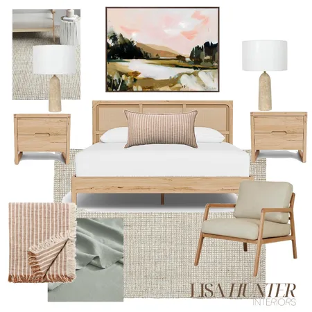 Modern Organic - Guest Bedroom Interior Design Mood Board by Lisa Hunter Interiors on Style Sourcebook