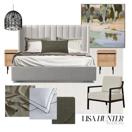 Modern Organic - Bedroom Interior Design Mood Board by Lisa Hunter Interiors on Style Sourcebook