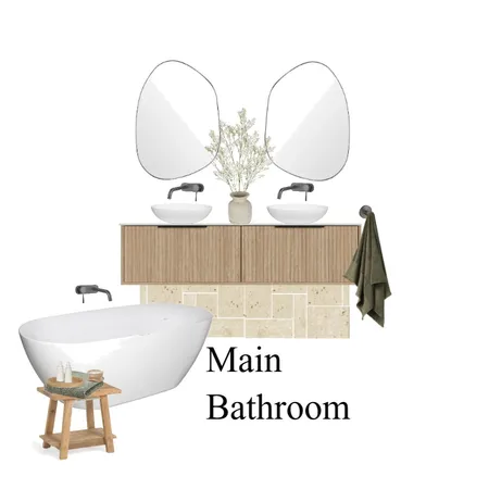 CV project - Main Bathroom Interior Design Mood Board by demimariedesigns on Style Sourcebook