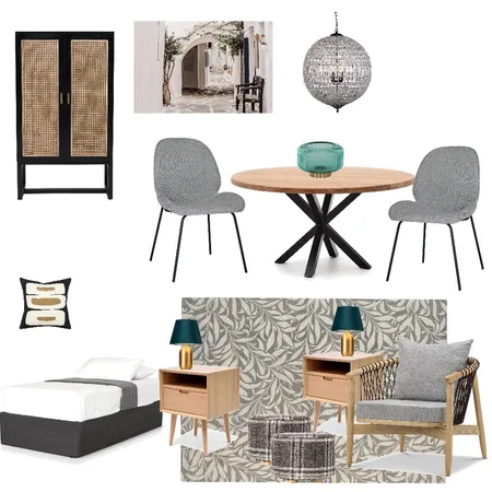 Studio Apt. Interior Design Mood Board by Land of OS Designs on Style Sourcebook
