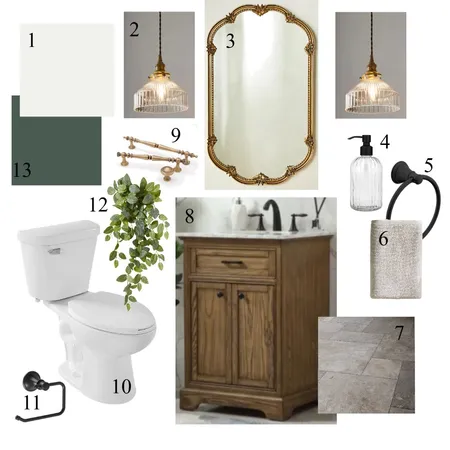 Bathroom Interior Design Mood Board by LEAHRT on Style Sourcebook