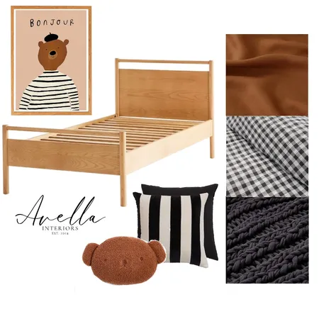 Boy’s Room - Bear Interior Design Mood Board by Avella Interiors on Style Sourcebook