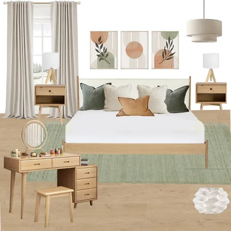 Nordic Bedroom Interior Design Mood Board by Farzanehmm on Style Sourcebook