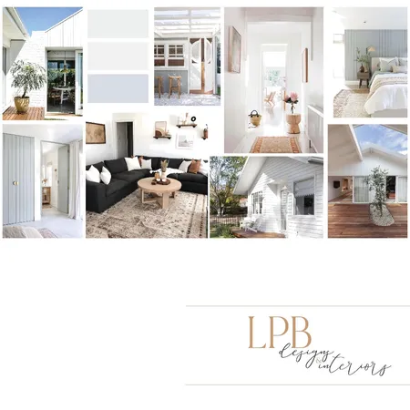 Modern Coastal Colour Scheme Interior Design Mood Board by LPB Designs & Interiors on Style Sourcebook