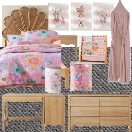 Roses bedroom option 2 Interior Design Mood Board by Seztoots on Style Sourcebook