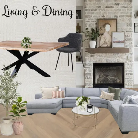Living & Dining Interior Design Mood Board by amylouiseryan on Style Sourcebook