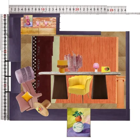 Library Interior Design Mood Board by dl2407 on Style Sourcebook