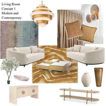 Modern and contemporary concept 1 Interior Design Mood Board by tfpainter85@gmail.com on Style Sourcebook