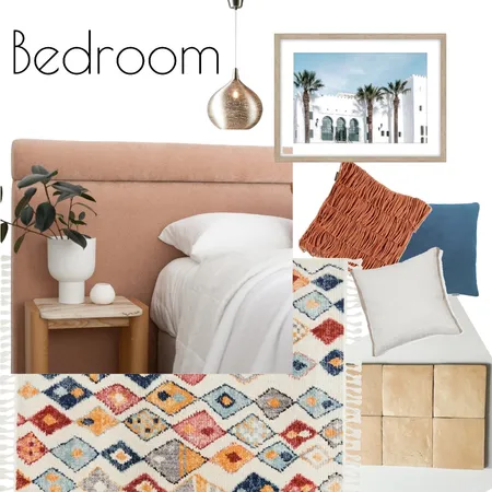 Moroccan Mood Board - Bedroom Interior Design Mood Board by anitamcrae on Style Sourcebook