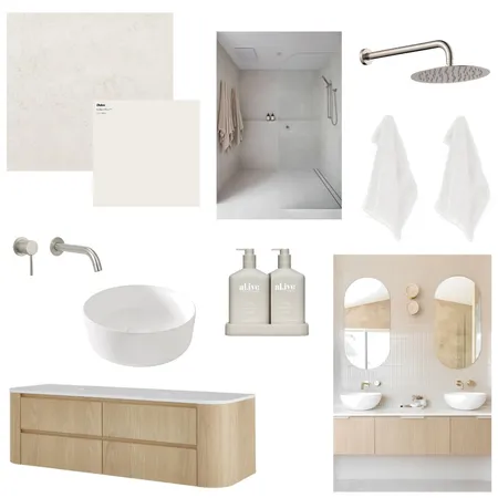 Master Ensuite Interior Design Mood Board by shaydesteele on Style Sourcebook