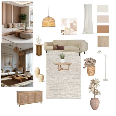 Japandi Minimalist Interior Design Mood Board by Norene Lee on Style Sourcebook