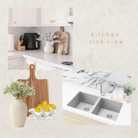 ed & ivy | kitchen - sink view (budget) Interior Design Mood Board by our vienna living on Style Sourcebook