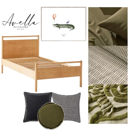 Boy’s Room - Crocodile Interior Design Mood Board by Avella Interiors on Style Sourcebook