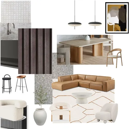 Lounge leather Interior Design Mood Board by JessSib on Style Sourcebook