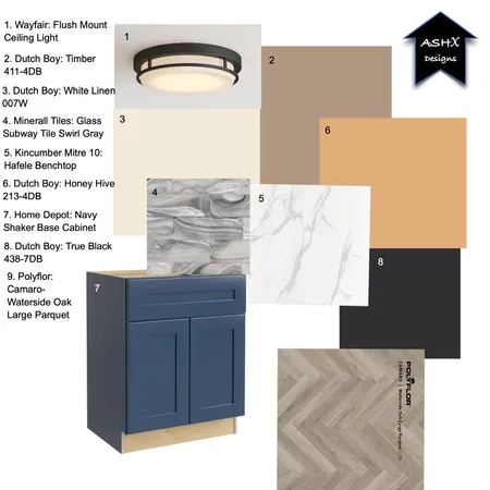 Kitchen Sample Interior Design Mood Board by Ash on Style Sourcebook