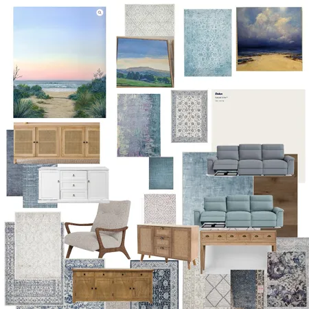 Fabric lounge and sideboards Interior Design Mood Board by helenacolla@yahoo.com.au on Style Sourcebook