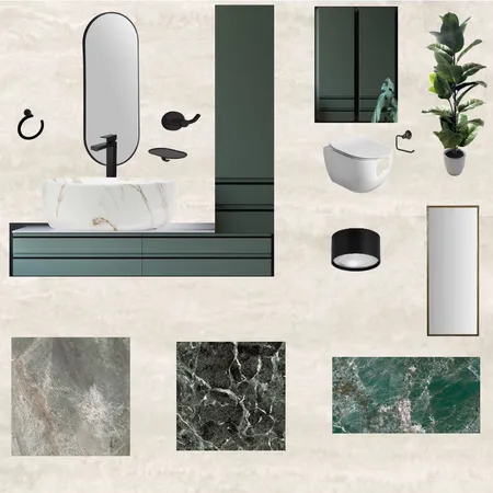 Toalet V2 Interior Design Mood Board by lea.cer90@gmail.com on Style Sourcebook