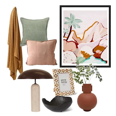 Start with Art - Inspires the Decor Interior Design Mood Board by Her Decorating Business on Style Sourcebook