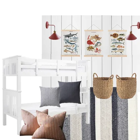 Boathouse Kids Bedroom Interior Design Mood Board by demimariedesigns on Style Sourcebook